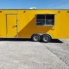 8.5' x 20' Yellow Event Catering Concession Food Trailer