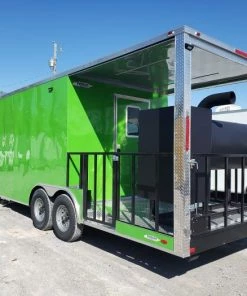 8.5' x 24' Lime Green Porch Style Concession Trailer with Restroom and Appliances 44 8.5' x 24' Lime Green Porch Style Concession Trailer with Restroom and Appliances -Cheap Concession Trailers Shop 20191018 133310 1