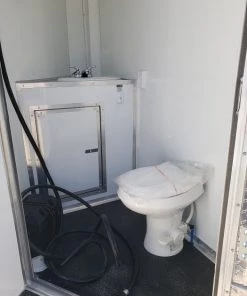 8.5' x 24' Lime Green Porch Style Concession Trailer with Restroom and Appliances 59 8.5' x 24' Lime Green Porch Style Concession Trailer with Restroom and Appliances -Cheap Concession Trailers Shop 20191018 133334 1