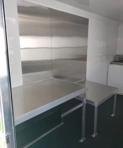 8.5' x 24' Lime Green Porch Style Concession Trailer with Restroom and Appliances 43 8.5' x 24' Lime Green Porch Style Concession Trailer with Restroom and Appliances -Cheap Concession Trailers Shop 20191018 133555 1