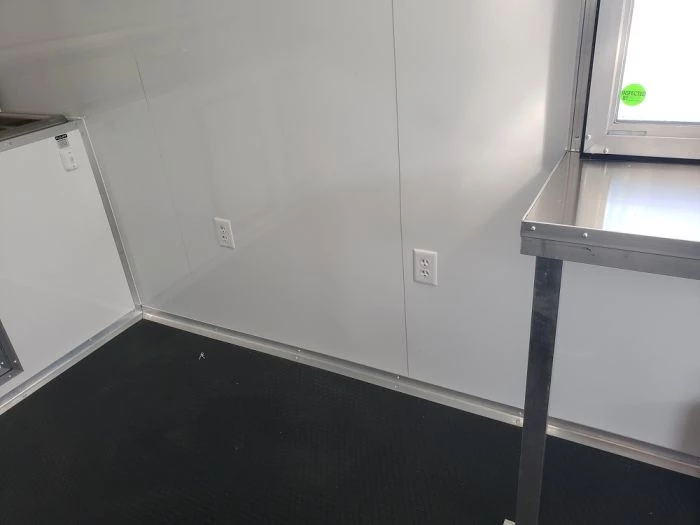 8.5' x 24' Lime Green Porch Style Concession Trailer with Restroom and Appliances 28 8.5' x 24' Lime Green Porch Style Concession Trailer with Restroom and Appliances - Image 28