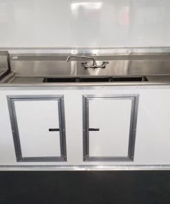 8.5' x 24' Lime Green Porch Style Concession Trailer with Restroom and Appliances 55 8.5' x 24' Lime Green Porch Style Concession Trailer with Restroom and Appliances -Cheap Concession Trailers Shop 20191018 133610 1