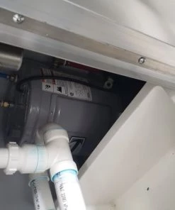 8.5' x 24' Lime Green Porch Style Concession Trailer with Restroom and Appliances 40 8.5' x 24' Lime Green Porch Style Concession Trailer with Restroom and Appliances -Cheap Concession Trailers Shop 20191018 133623 1