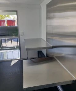 8.5' x 24' Lime Green Porch Style Concession Trailer with Restroom and Appliances 36 8.5' x 24' Lime Green Porch Style Concession Trailer with Restroom and Appliances -Cheap Concession Trailers Shop 20191018 133632 1