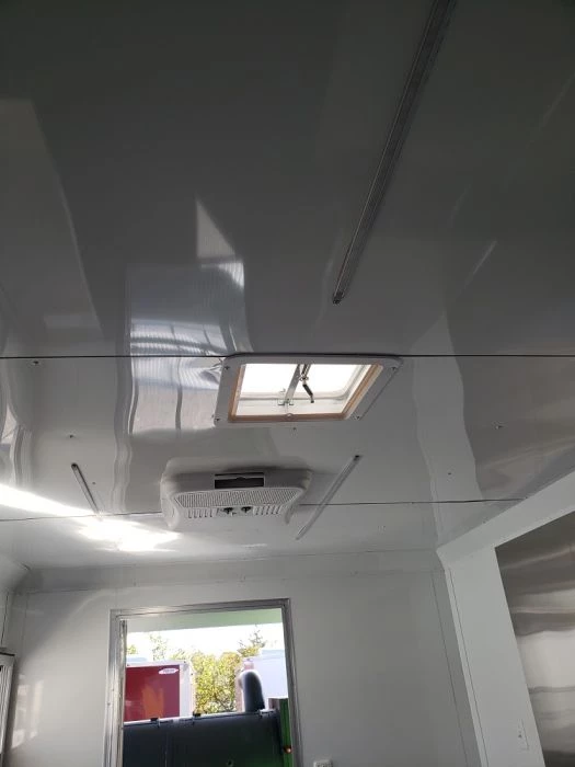 8.5' x 24' Lime Green Porch Style Concession Trailer with Restroom and Appliances 26 8.5' x 24' Lime Green Porch Style Concession Trailer with Restroom and Appliances - Image 26