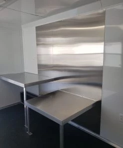 8.5' x 24' Lime Green Porch Style Concession Trailer with Restroom and Appliances 52 8.5' x 24' Lime Green Porch Style Concession Trailer with Restroom and Appliances -Cheap Concession Trailers Shop 20191018 133643 1