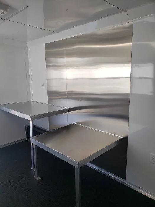 8.5' x 24' Lime Green Porch Style Concession Trailer with Restroom and Appliances 22 8.5' x 24' Lime Green Porch Style Concession Trailer with Restroom and Appliances - Image 22