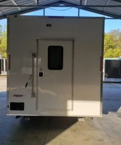 8.5' x 20' White Concession Food Trailer With Appliances -Cheap Concession Trailers Shop 20191019 075044 1