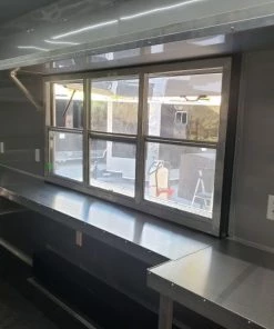 8.5' x 20' White Concession Food Trailer With Appliances -Cheap Concession Trailers Shop 20191019 075153 1