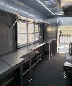 8.5' x 20' White Concession Food Trailer With Appliances -Cheap Concession Trailers Shop 20191019 075220 1