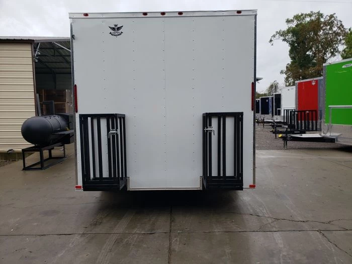 8.5' x 16' White Concession Food Trailer 4 8.5' x 16' White Concession Food Trailer - Image 4