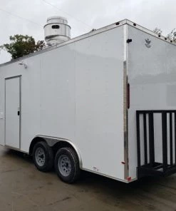 8.5' x 16' White Concession Food Trailer 19 8.5' x 16' White Concession Food Trailer -Cheap Concession Trailers Shop 20191026 103407 1