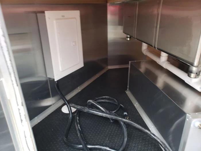 8.5' x 16' White Concession Food Trailer 12 8.5' x 16' White Concession Food Trailer - Image 12