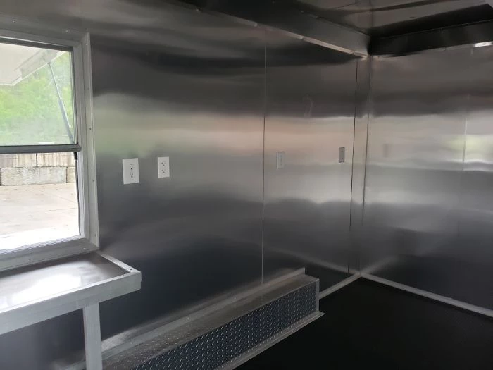 8.5' x 16' White Concession Food Trailer 9 8.5' x 16' White Concession Food Trailer - Image 9