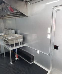 8.5' x 18' White Concession Food Trailer With Appliances -Cheap Concession Trailers Shop 20191029 165151 up 1