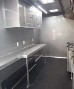 8.5' x 18' White Concession Food Trailer With Appliances -Cheap Concession Trailers Shop 20191029 165200 up 1