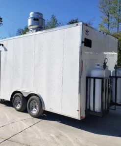 8.5' x 18' White Concession Food Trailer With Appliances 30 8.5' x 18' White Concession Food Trailer With Appliances -Cheap Concession Trailers Shop 20191106 102947 2 1