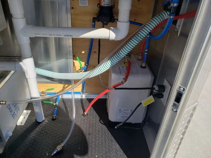 8.5' x 18' White Concession Food Trailer With Appliances 22 8.5' x 18' White Concession Food Trailer With Appliances - Image 22