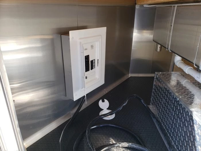 8.5' x 18' White Concession Food Trailer With Appliances 28 8.5' x 18' White Concession Food Trailer With Appliances - Image 28