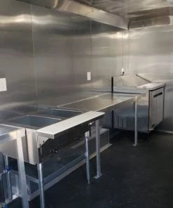8.5' x 18' White Concession Food Trailer With Appliances 31 8.5' x 18' White Concession Food Trailer With Appliances -Cheap Concession Trailers Shop 20191106 103039 2 1