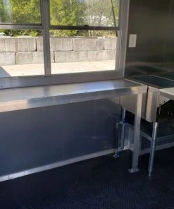 8.5' x 18' White Concession Food Trailer With Appliances 50 8.5' x 18' White Concession Food Trailer With Appliances -Cheap Concession Trailers Shop 20191106 103042 2 1