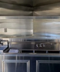 8.5' x 18' White Concession Food Trailer With Appliances 34 8.5' x 18' White Concession Food Trailer With Appliances -Cheap Concession Trailers Shop 20191106 103048 2 1