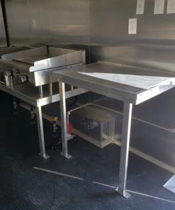 8.5' x 18' White Concession Food Trailer With Appliances 32 8.5' x 18' White Concession Food Trailer With Appliances -Cheap Concession Trailers Shop 20191106 103053 2 1