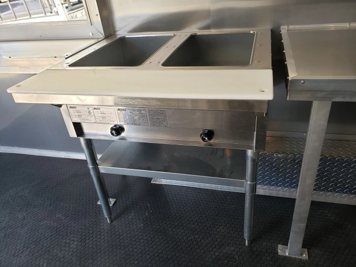 8.5' x 18' White Concession Food Trailer With Appliances 9 8.5' x 18' White Concession Food Trailer With Appliances - Image 9