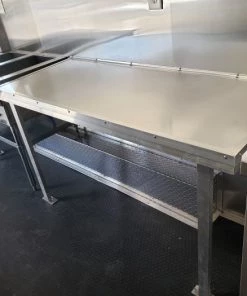 8.5' x 18' White Concession Food Trailer With Appliances 46 8.5' x 18' White Concession Food Trailer With Appliances -Cheap Concession Trailers Shop 20191106 103129 2 1