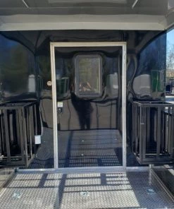 8.5' x 24' Black Porch Style Concession Food Trailer -Cheap Concession Trailers Shop 20191211 102547 1