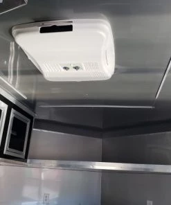 8.5' x 24' Black Porch Style Concession Food Trailer -Cheap Concession Trailers Shop 20191211 102632 1