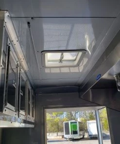 8.5' x 24' Black Porch Style Concession Food Trailer -Cheap Concession Trailers Shop 20191211 102638 1