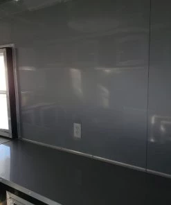 8.5' x 20' Light Pewter Porch Style Concession Food Trailer -Cheap Concession Trailers Shop 20191211 103933 1