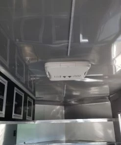 8.5' x 20' Light Pewter Porch Style Concession Food Trailer -Cheap Concession Trailers Shop 20191211 103941 1