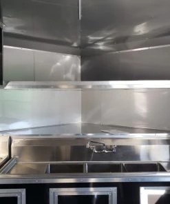 8.5' x 20' Light Pewter Porch Style Concession Food Trailer -Cheap Concession Trailers Shop 20191211 103952 1