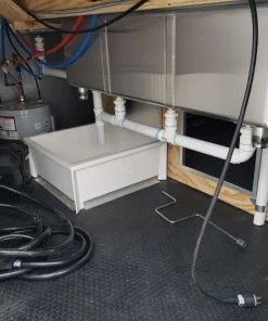 8.5' x 24' Black Porch Style Concession Food Trailer With Appliances -Cheap Concession Trailers Shop 20191226 095420 1