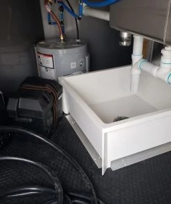 8.5' x 24' Black Porch Style Concession Food Trailer With Appliances -Cheap Concession Trailers Shop 20191226 095425 1