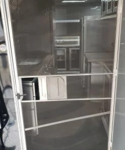 8.5' x 24' Black Porch Style Concession Food Trailer With Appliances -Cheap Concession Trailers Shop 20191226 095538 1