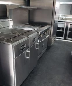 8.5' x 24' Black Porch Style Concession Food Trailer With Appliances -Cheap Concession Trailers Shop 20191226 095603 1