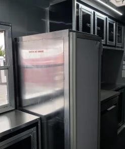 8.5' x 24' Black Porch Style Concession Food Trailer With Appliances -Cheap Concession Trailers Shop 20191226 095719 1