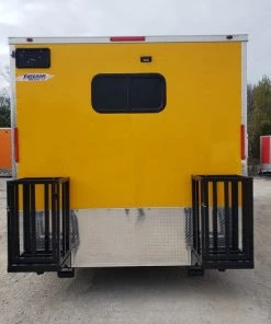 8.5' x 24' Yellow Food Vending Concession Trailer -Cheap Concession Trailers Shop 20200129 111124