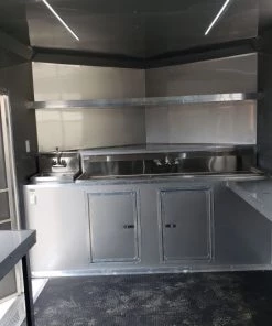 8.5' x 24' Yellow Food Vending Concession Trailer -Cheap Concession Trailers Shop 20200129 111353