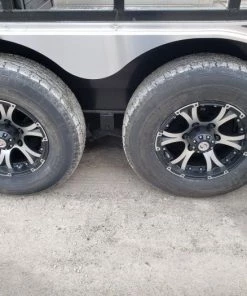 8.5' x 24' Black Porch Style BBQ Vending Food Trailer with Appliances -Cheap Concession Trailers Shop 20200312 100009 1