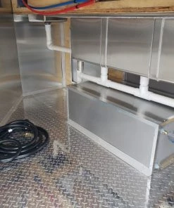 8.5' x 24' Black Porch Style BBQ Vending Food Trailer with Appliances -Cheap Concession Trailers Shop 20200312 100027 1