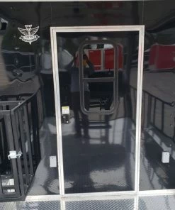 8.5' x 24' Black Porch Style BBQ Vending Food Trailer with Appliances -Cheap Concession Trailers Shop 20200312 100124 1