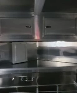 8.5' x 24' Black Porch Style BBQ Vending Food Trailer with Appliances -Cheap Concession Trailers Shop 20200312 100349 1