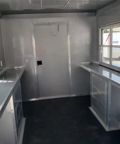 8.5' x 20' Victory Red Office Trailer -Cheap Concession Trailers Shop 20200805 105109