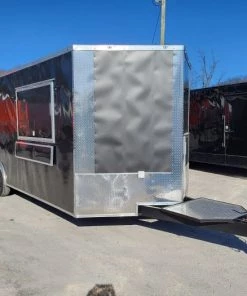 Concession Trailer 8.5' X 22' Charcoal Grey Food Event Catering -Cheap Concession Trailers Shop 20220326 090504