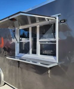 Concession Trailer 8.5' X 22' Charcoal Grey Food Event Catering -Cheap Concession Trailers Shop 20220326 090549