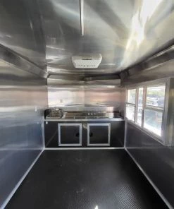 Concession Trailer 8.5' X 22' Charcoal Grey Food Event Catering -Cheap Concession Trailers Shop 20220326 090634